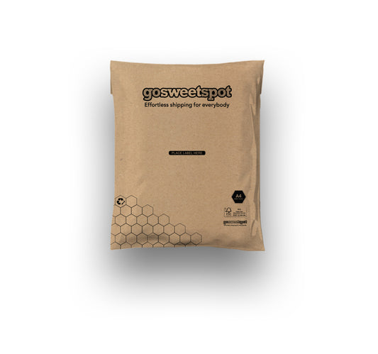 A4s Honeycomb Padded Paper Bags- 235 x 325mm - (100 per Pack)