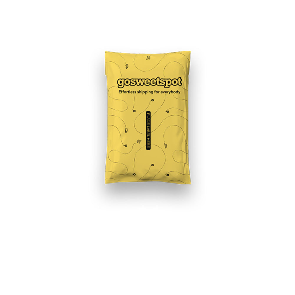 DLE Compostable Courier Bags- 145 x 255mm - (50 per Pack)