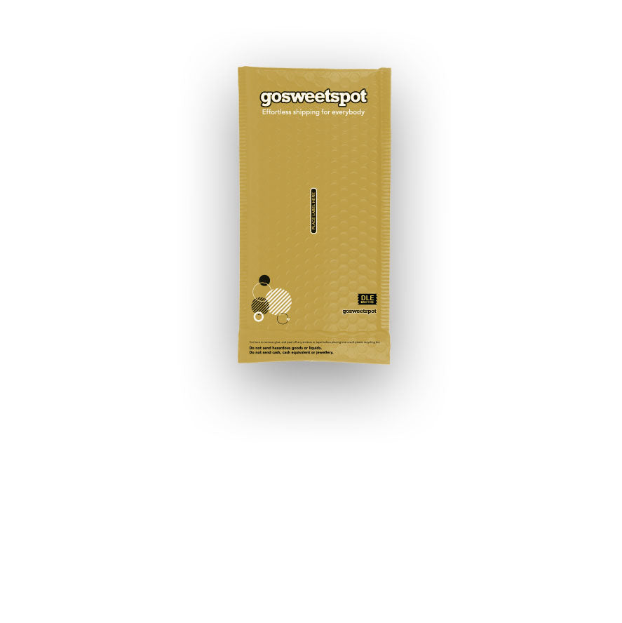 GoSweetSpot Bubble Wrap Courier Bags - DLE (200 per Pack) 125 x 235mm