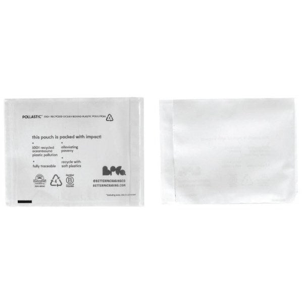 POLLAST!C Labelopes Medium 230x150mm, Pack of 100