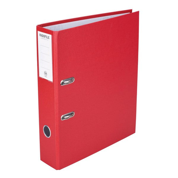 FM Radofile Lever Arch File A4 Red
