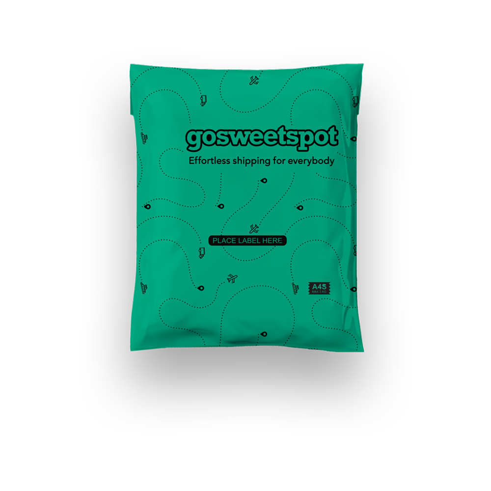 A4s Compostable Courier Bags- 235 x 325mm - (50 per Pack)