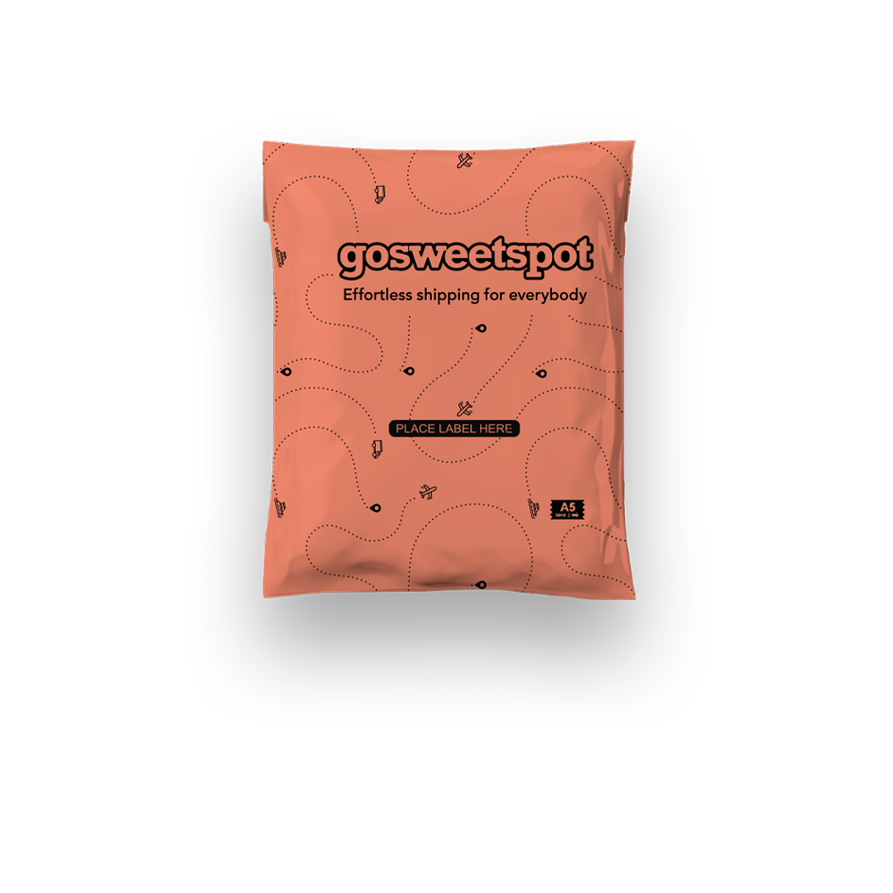 A5 Compostable Courier Bags- 150 x 260mm - (50 per Pack)