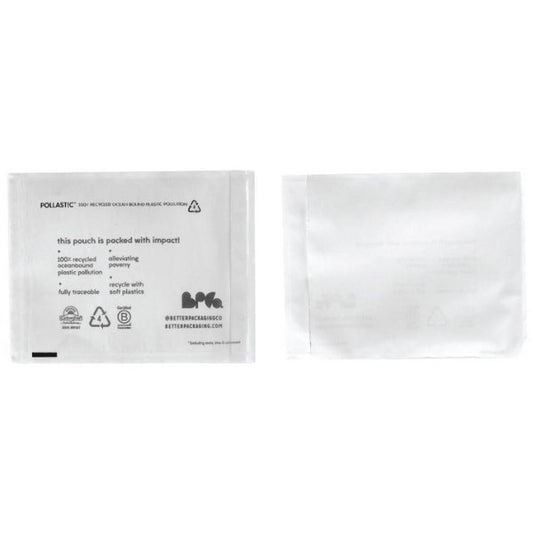 POLLAST!C Labelopes Medium 150x115mm, Pack of 100
