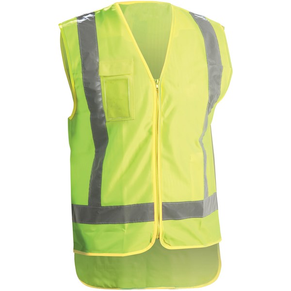 Day & Night Fluoro Safety Vest Size Large Yellow