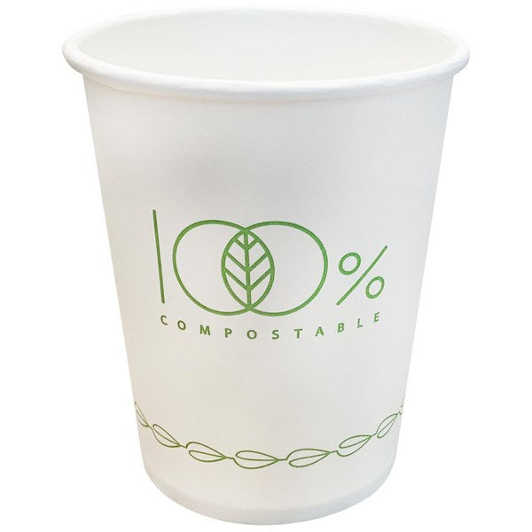 Compostable Paper Cups 240ml, Carton of 1000 – Courier Supplies